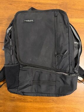 Timbuk2 Black Men's Travel Backpack with Multiple Pockets